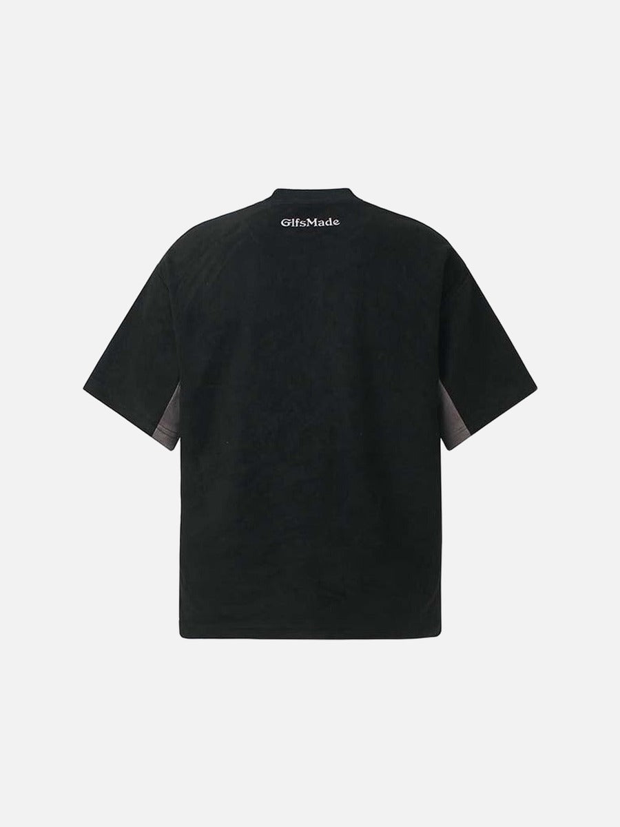 Camiseta bordada Bold Stratum