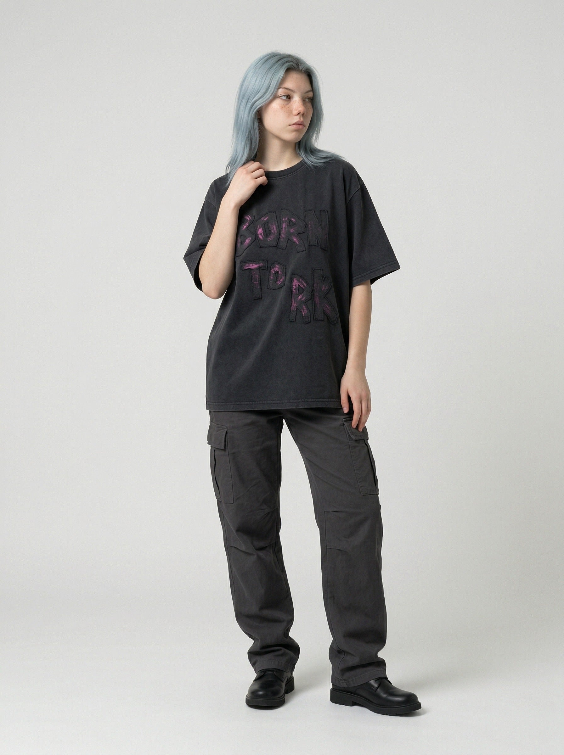 Nacido para camisetas vintage de RK