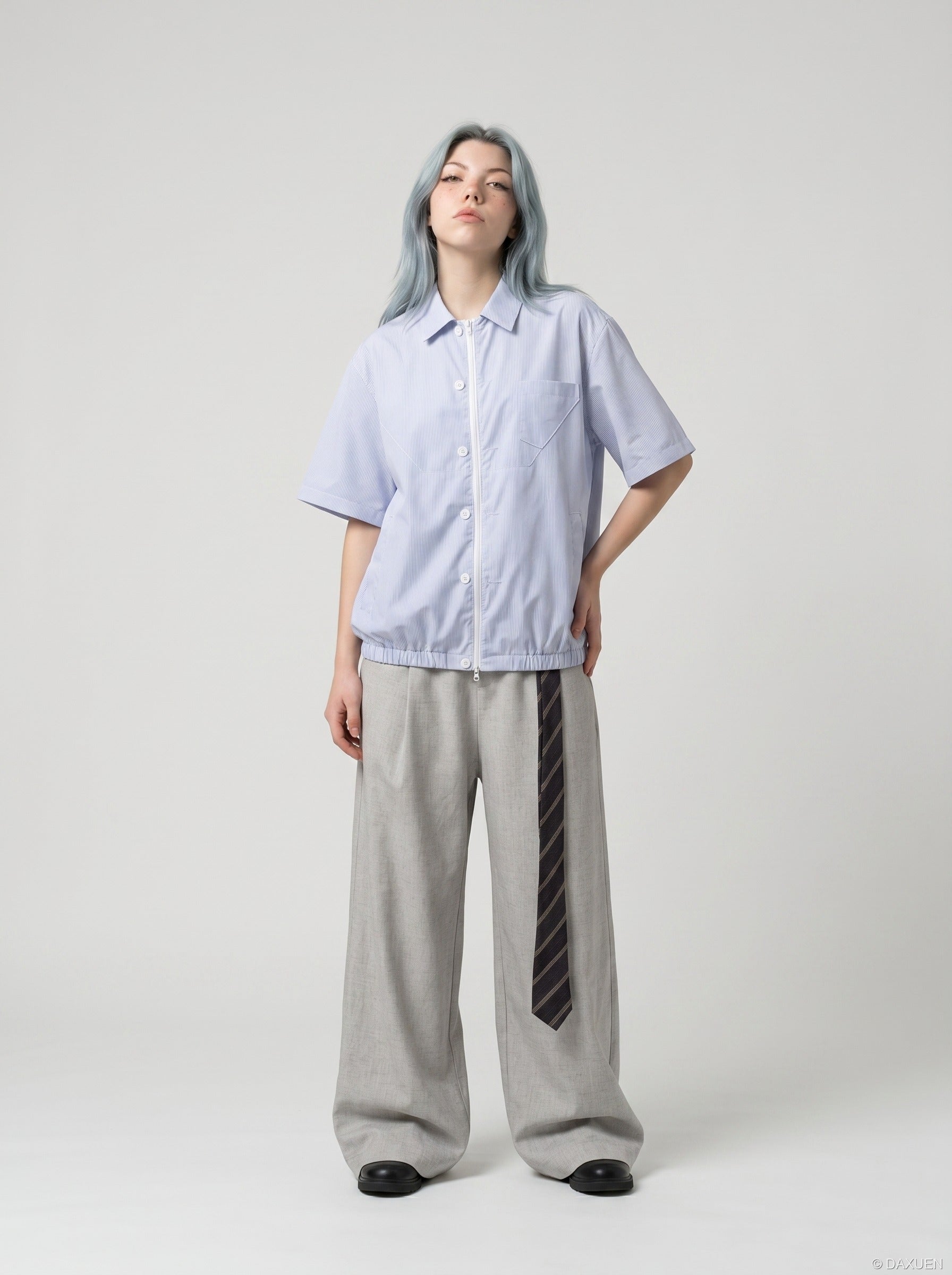 Camisa de manga corta Chill Stripe