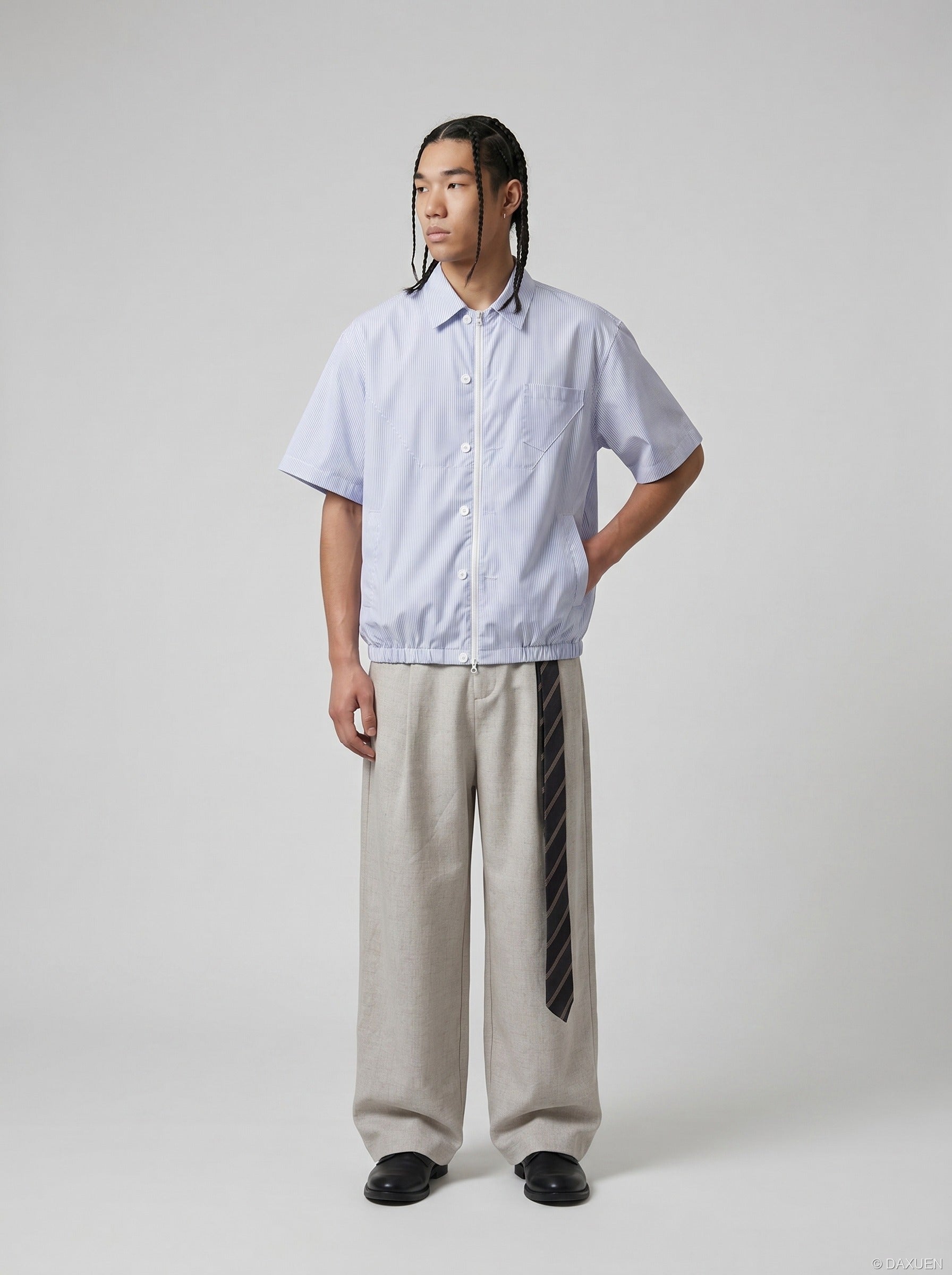 Camisa de manga corta Chill Stripe