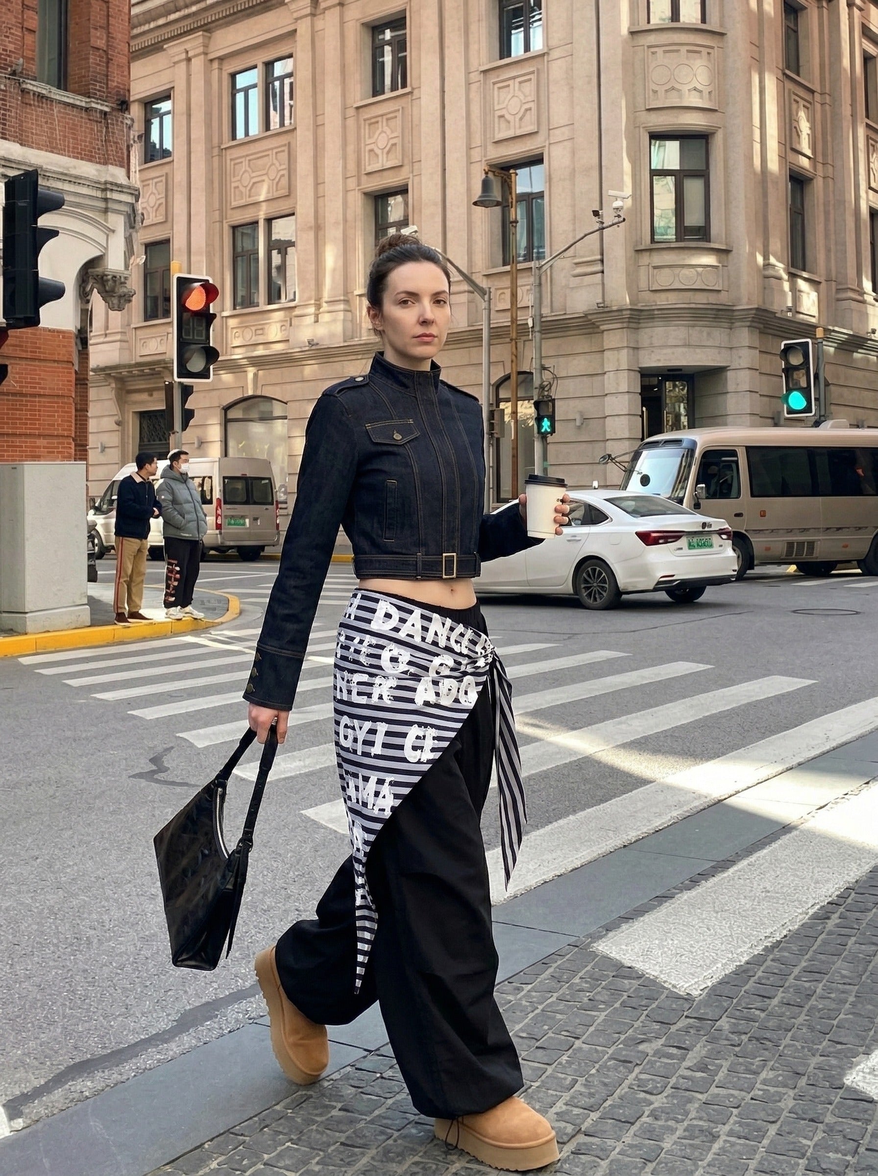 Chaqueta vaquera índigo corta