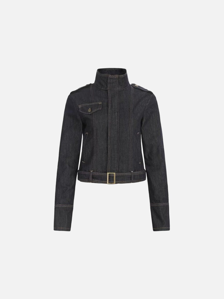 Chaqueta vaquera índigo corta