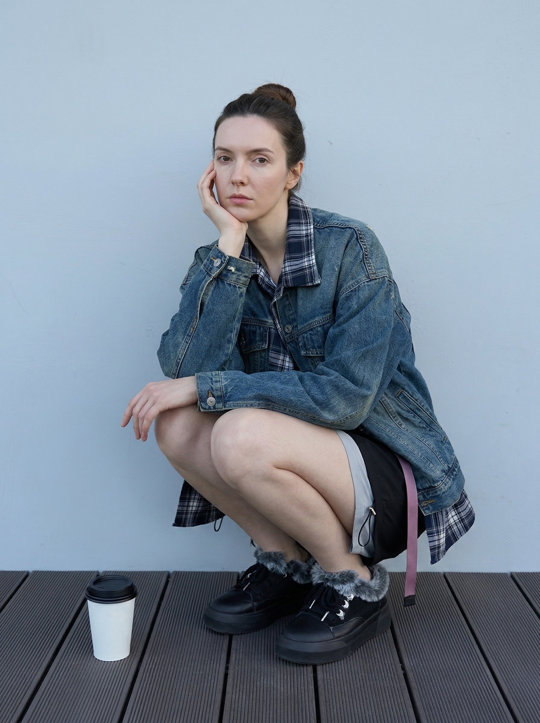 Flowy A-Line Layered Shorts