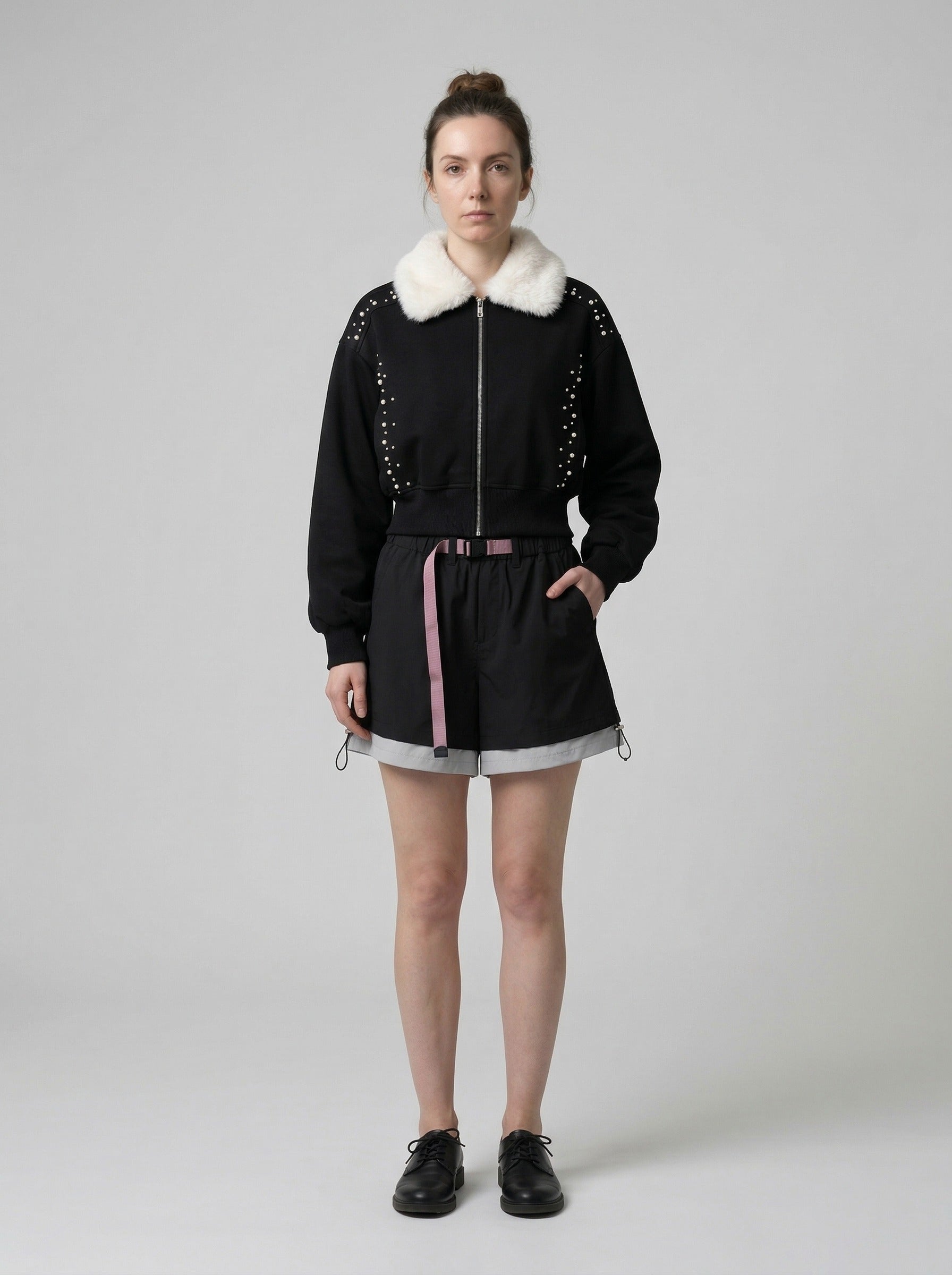Flowy A-Line Layered Shorts