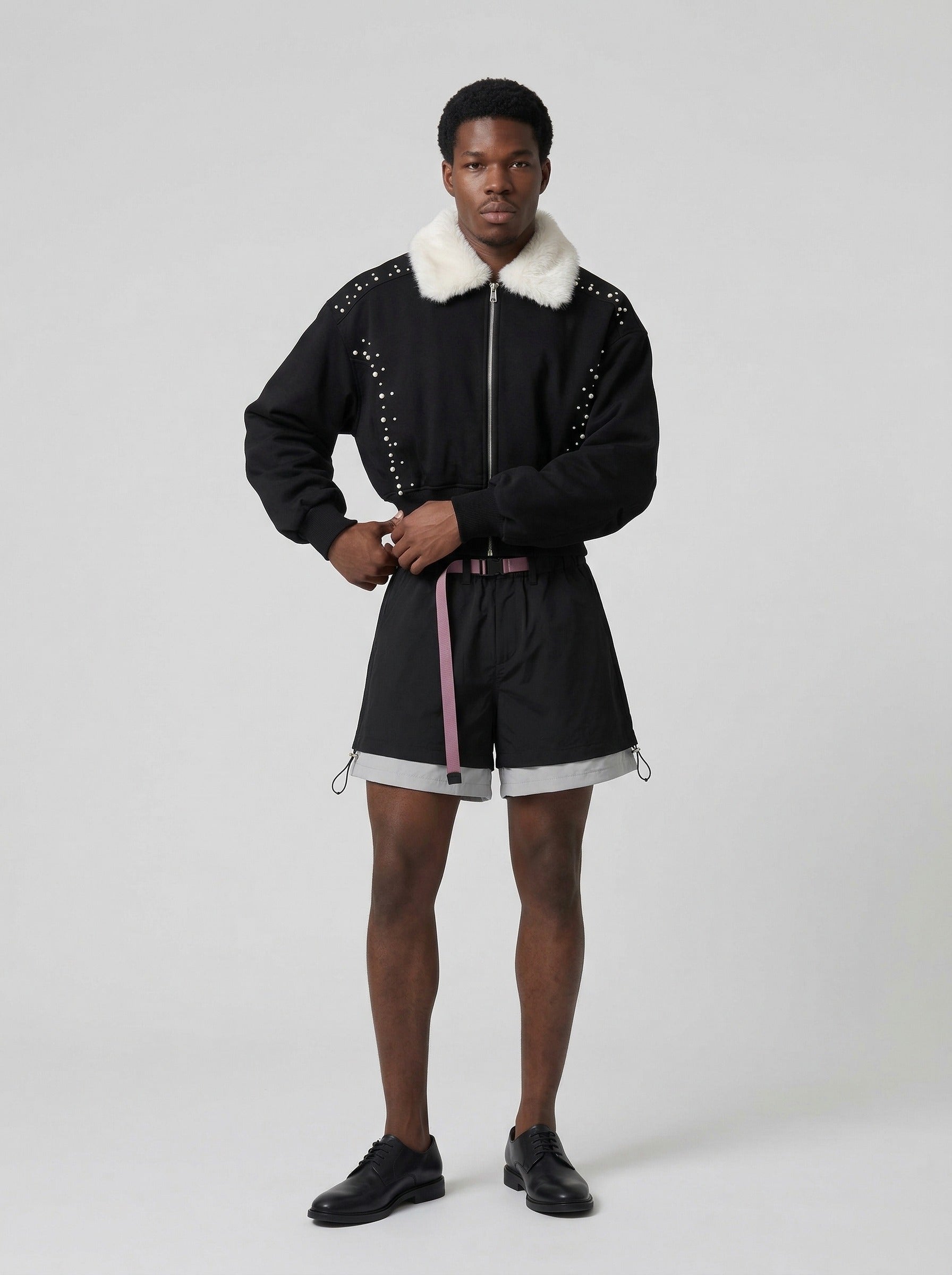Flowy A-Line Layered Shorts