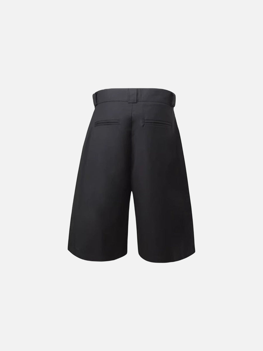 Pantalones cortos de cintura alta y pierna ancha