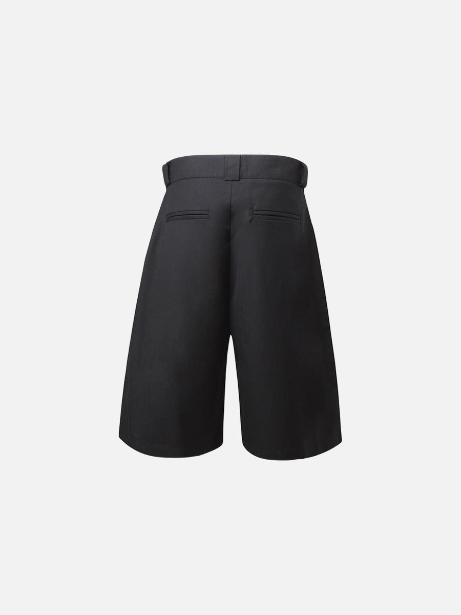 Pantalones cortos de cintura alta y pierna ancha