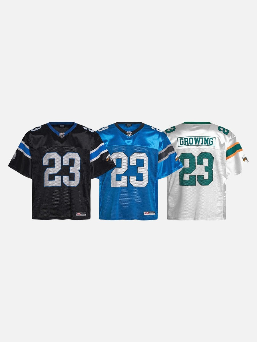 Camiseta extragrande de punto con estampado 23