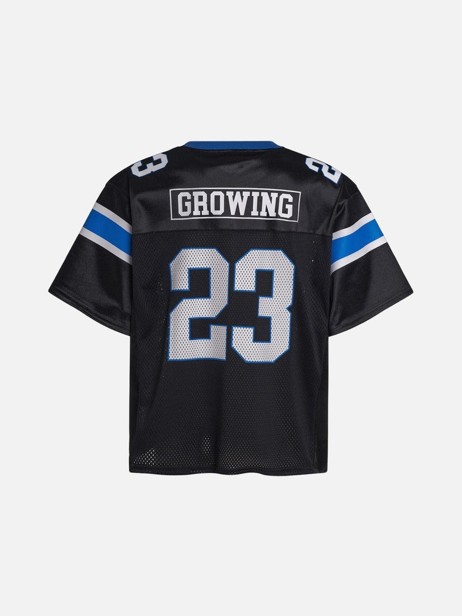 Camiseta extragrande de punto con estampado 23