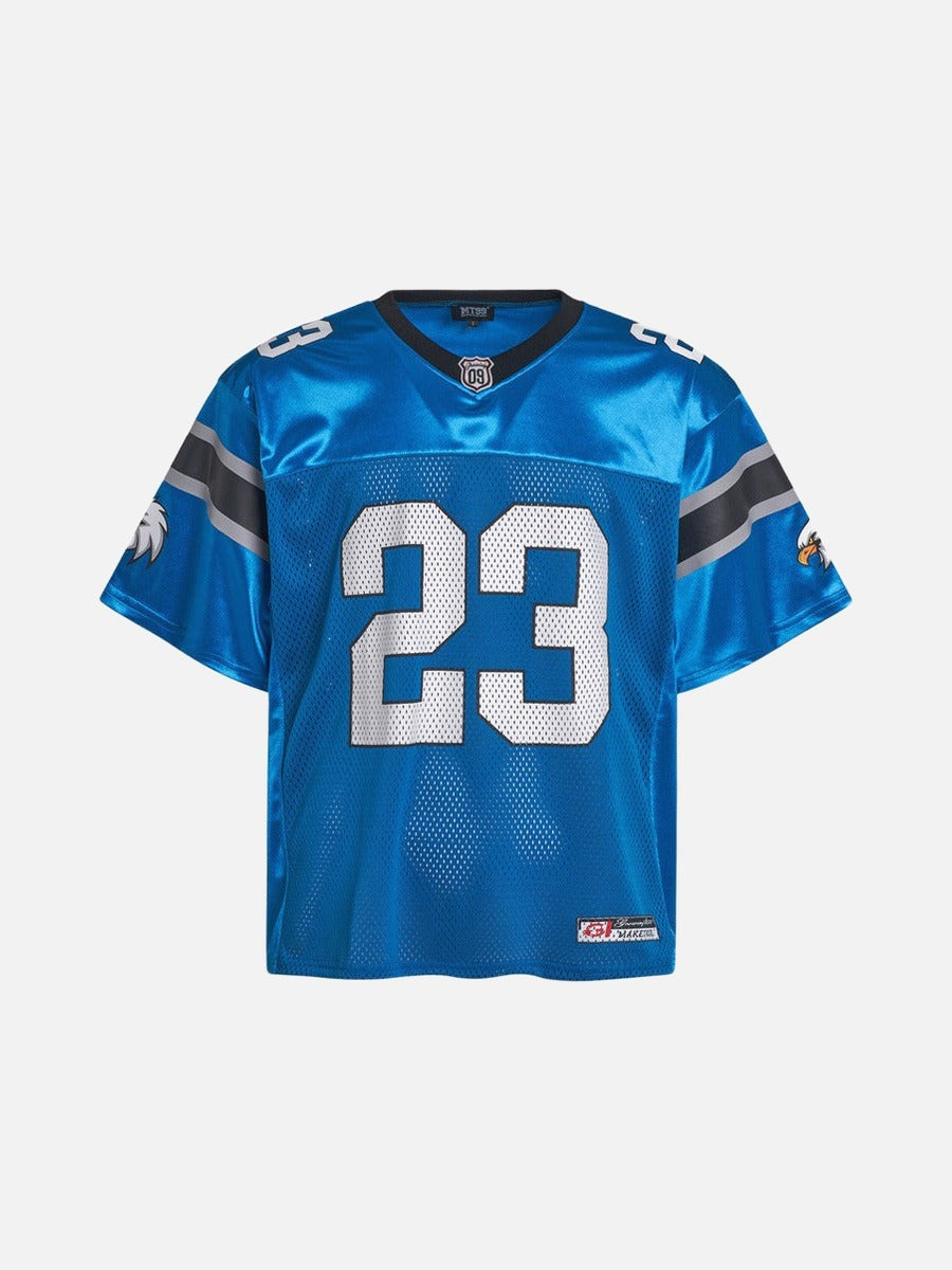 Camiseta extragrande de punto con estampado 23