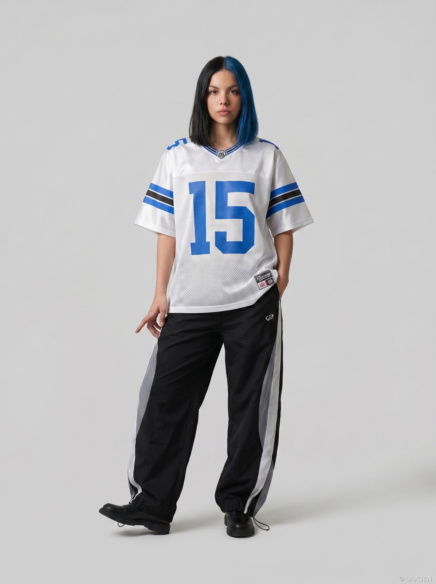 Camiseta deportiva de gran tamaño con gráficos