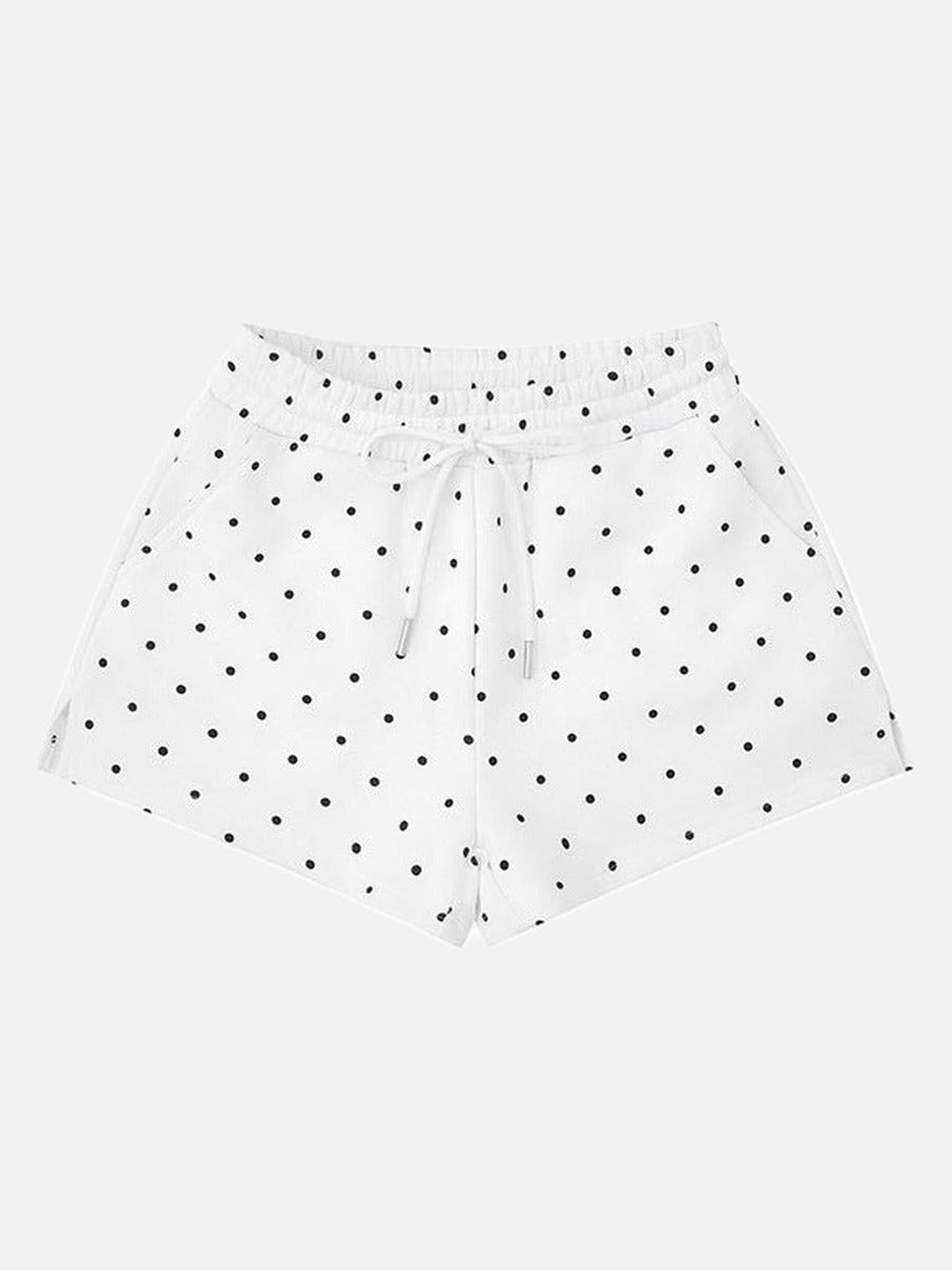 Polka Dot Casual Shorts for Summer