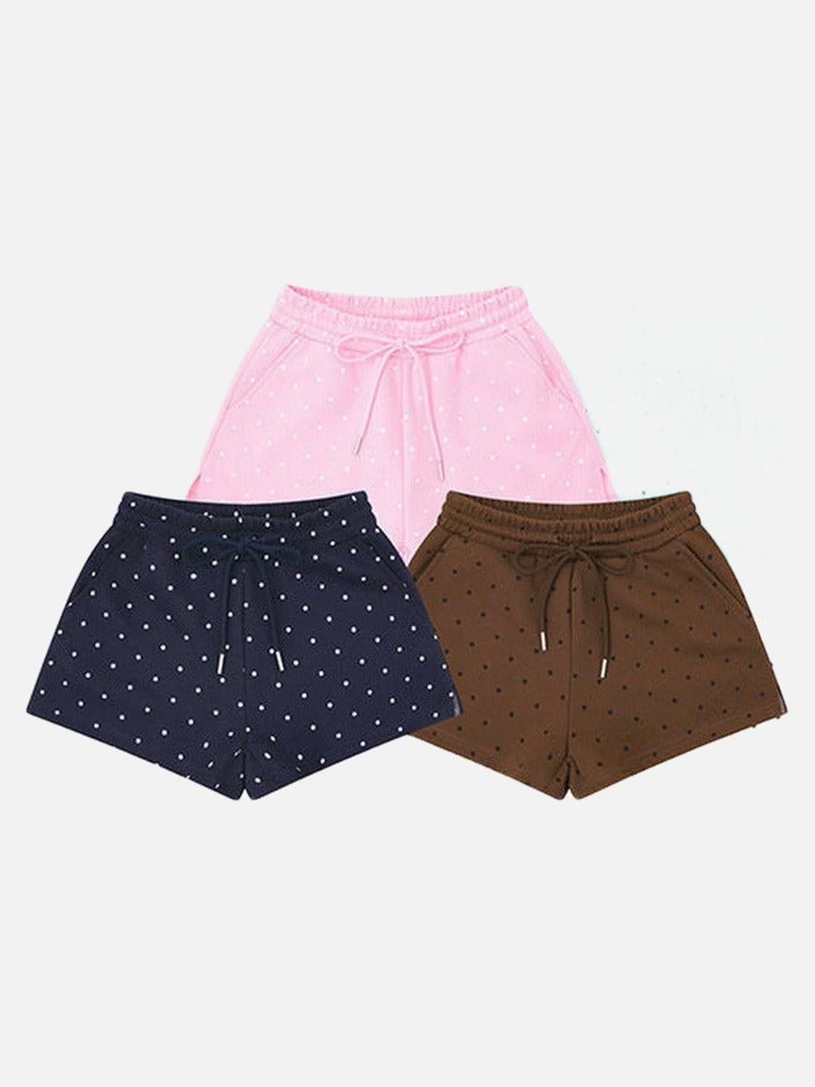 Polka Dot Casual Shorts for Summer