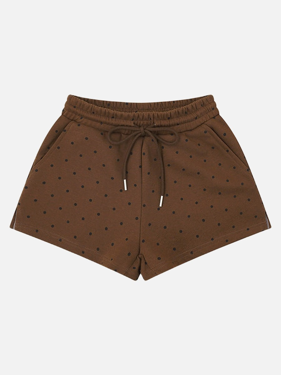 Polka Dot Casual Shorts for Summer