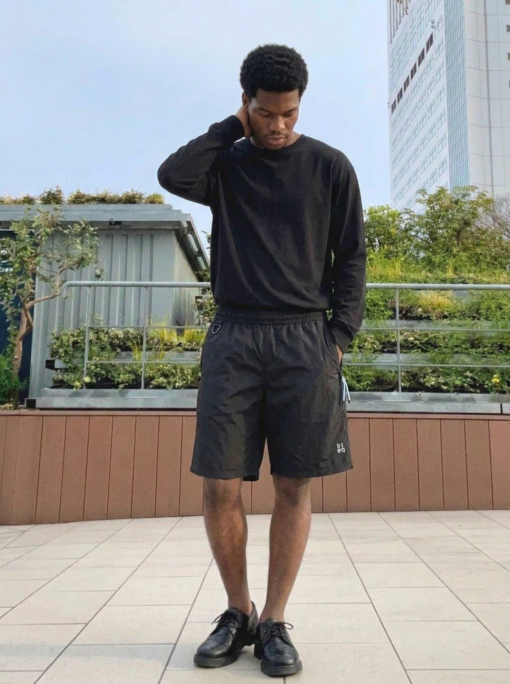 Relaxed-Fit Texture Shorts - Casual