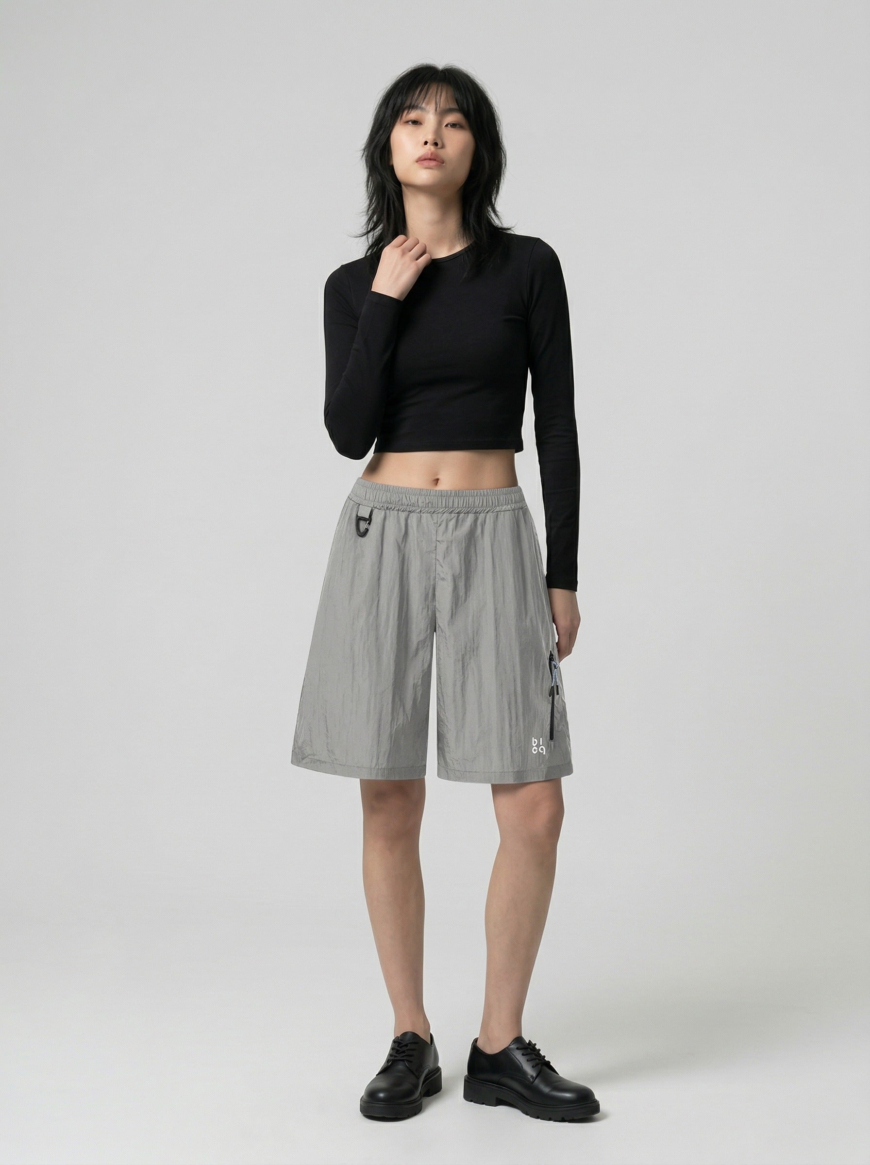 Relaxed-Fit Texture Shorts - Casual