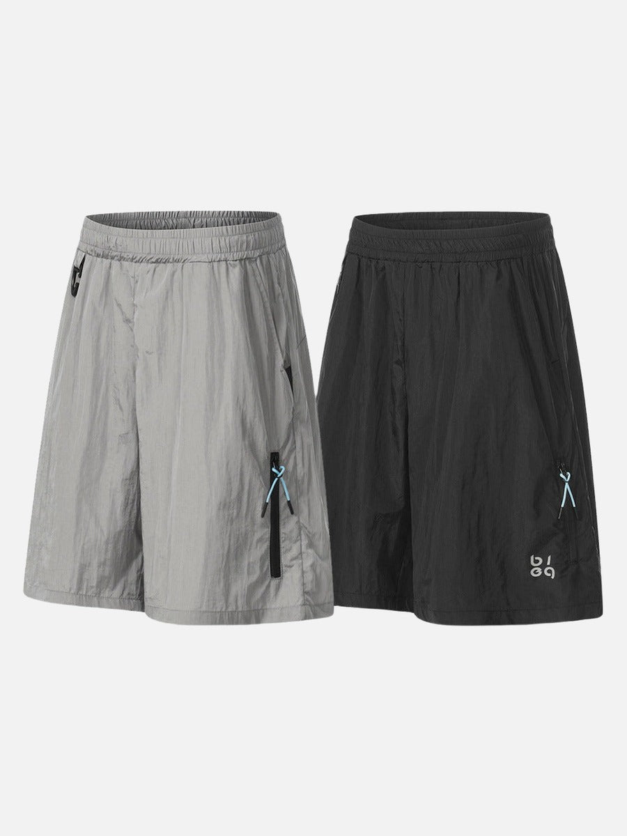 Relaxed-Fit Texture Shorts - Casual