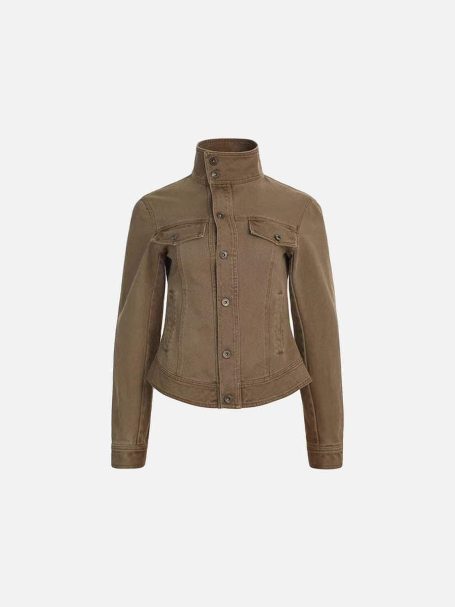 Chaqueta corta estilo retro