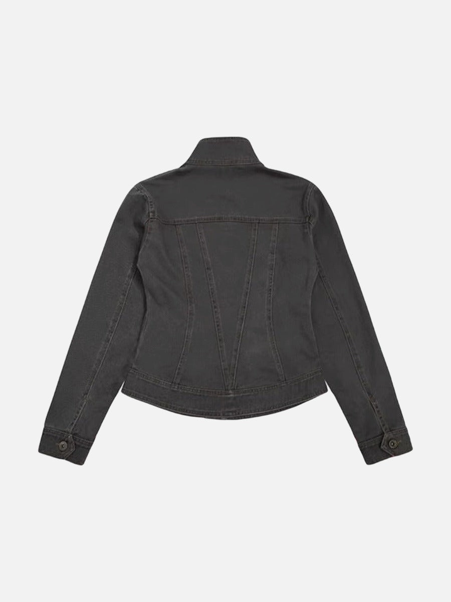 Chaqueta corta estilo retro
