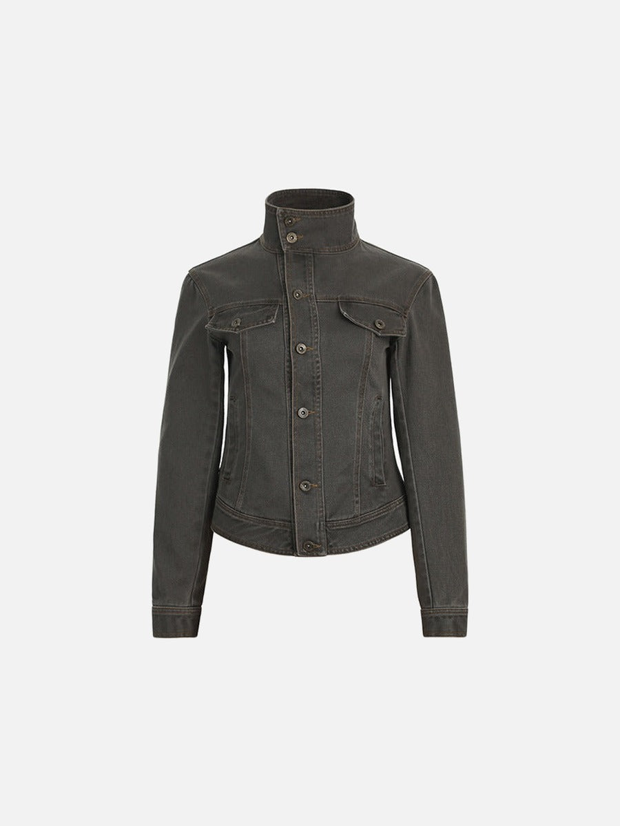 Chaqueta corta estilo retro