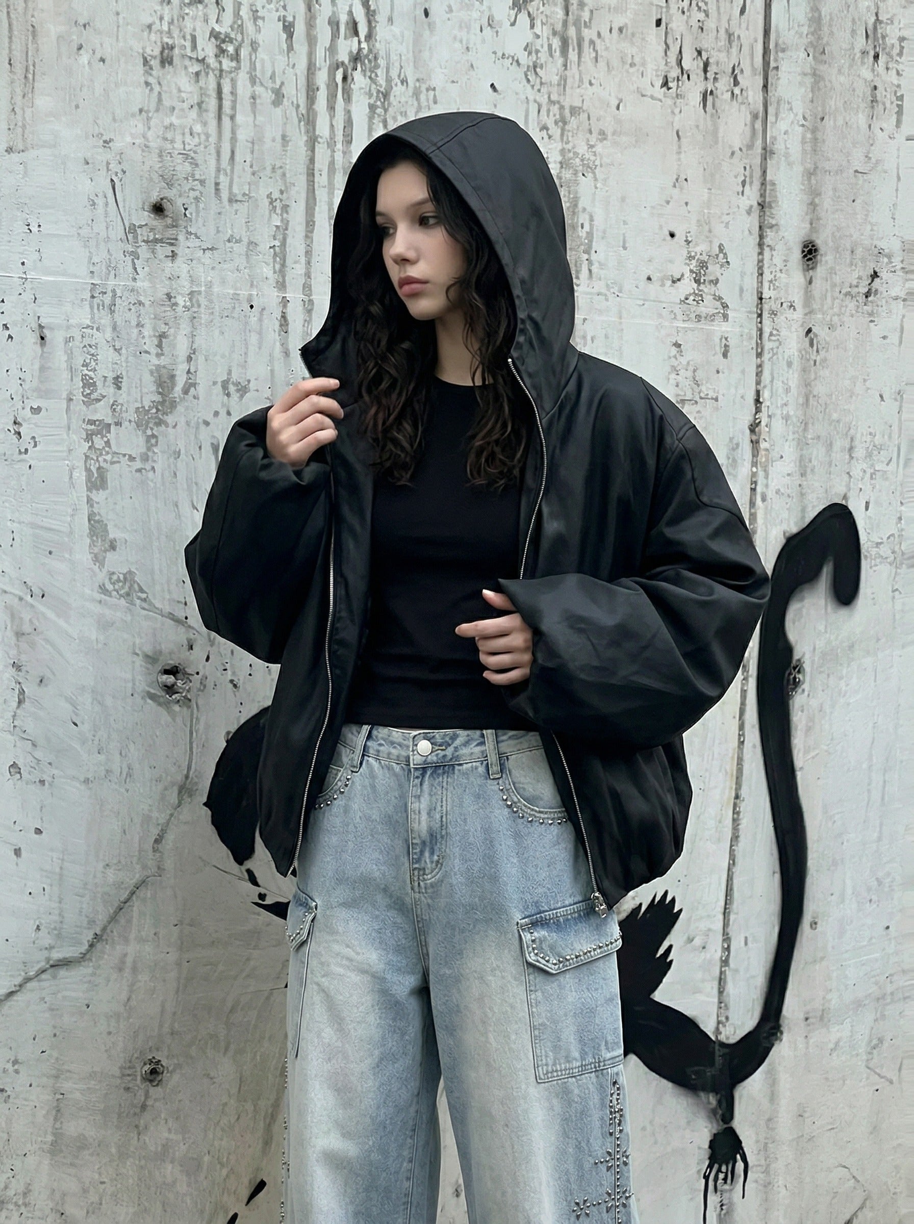 Retro High-Waisted Wide-Leg Jeans