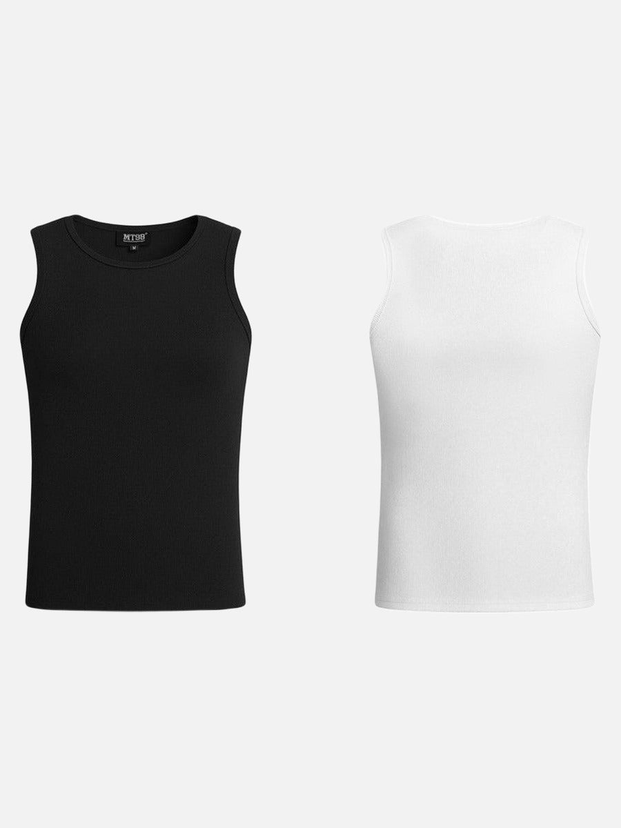Ribbed Slim-Fit Tank Top