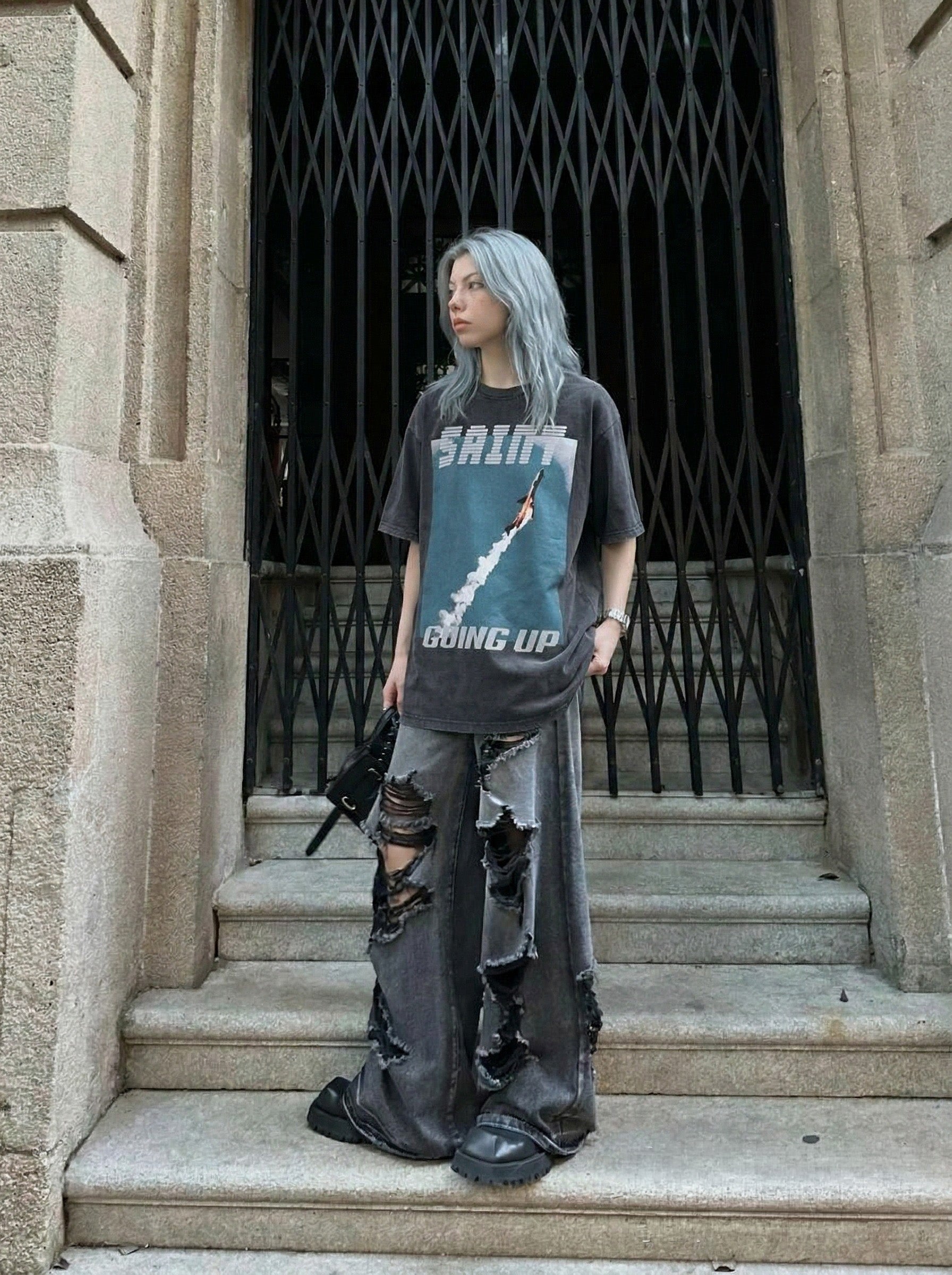 Camiseta estampada Saint Rocket
