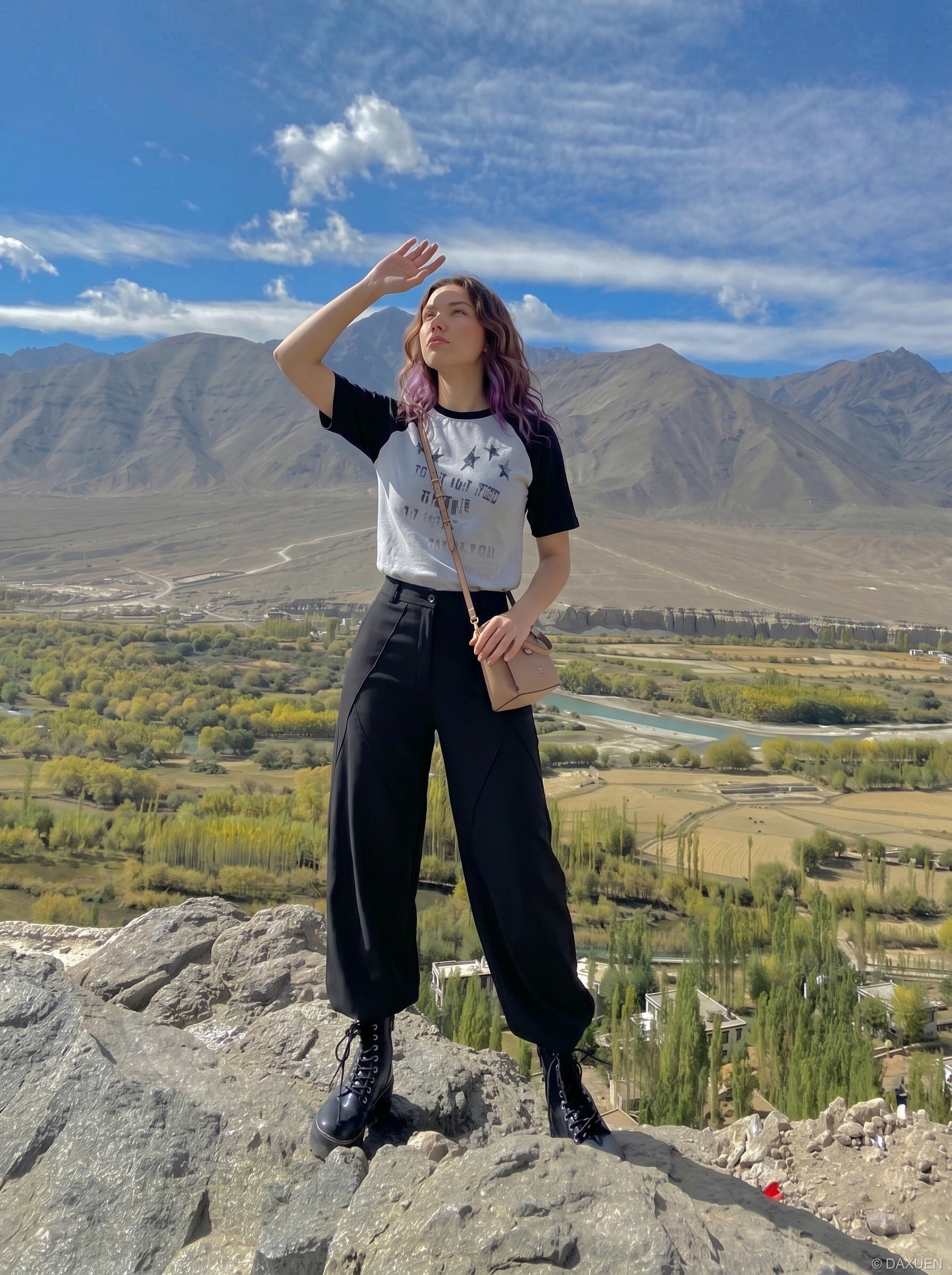 Camiseta ranglán Estrella