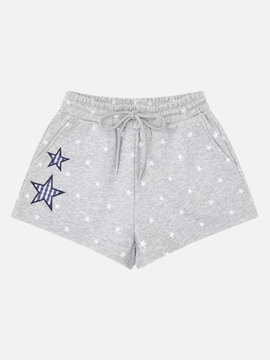 Star-Studded Casual Shorts for Women