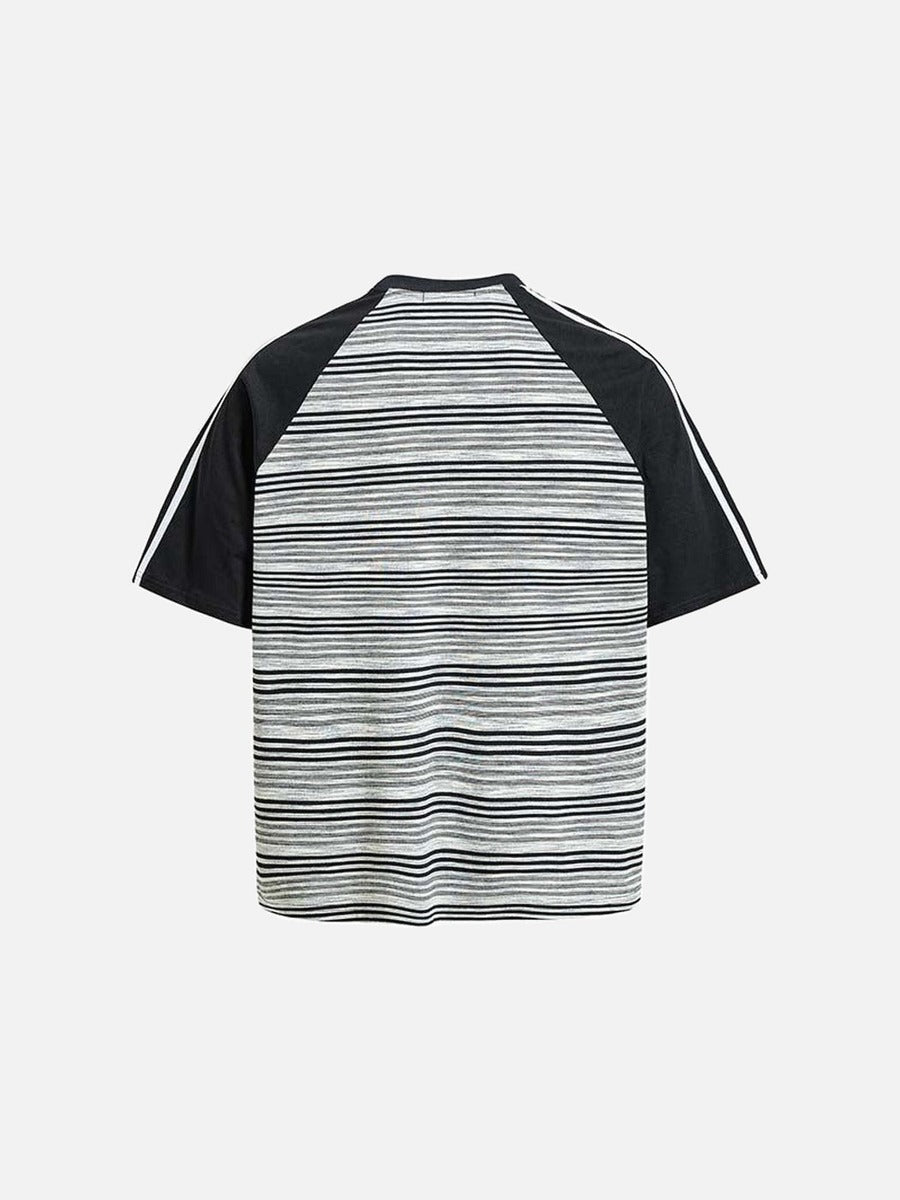 Camiseta extragrande con estrellas y barras