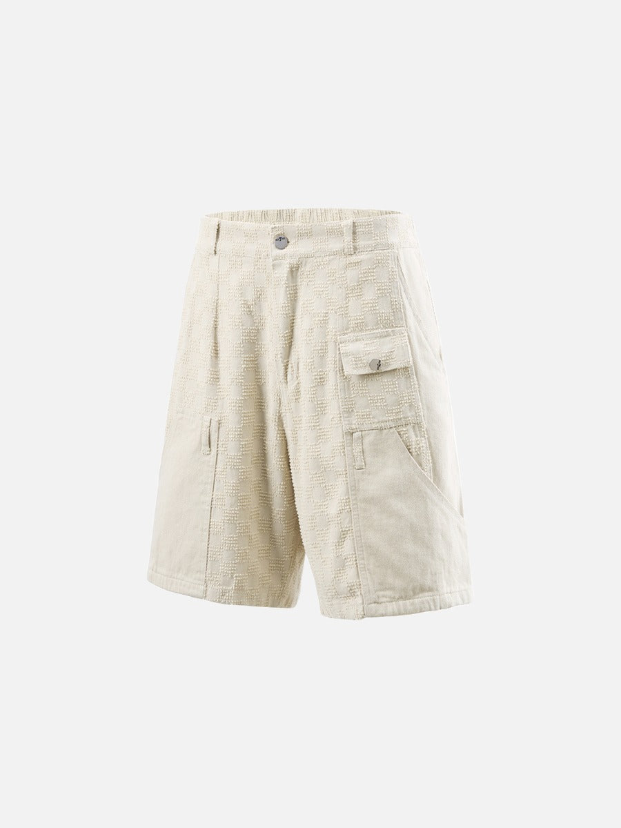 Pantalones cortos cargo texturizados para estilo urbano