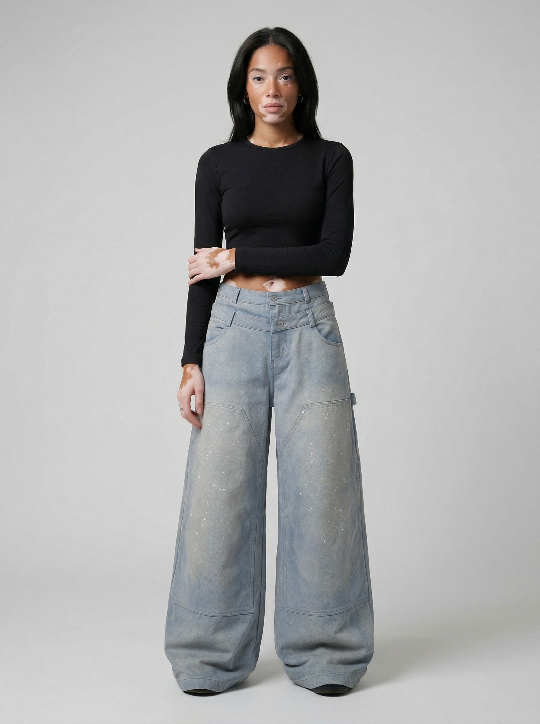 Utility Vibe Wide-Leg Pants