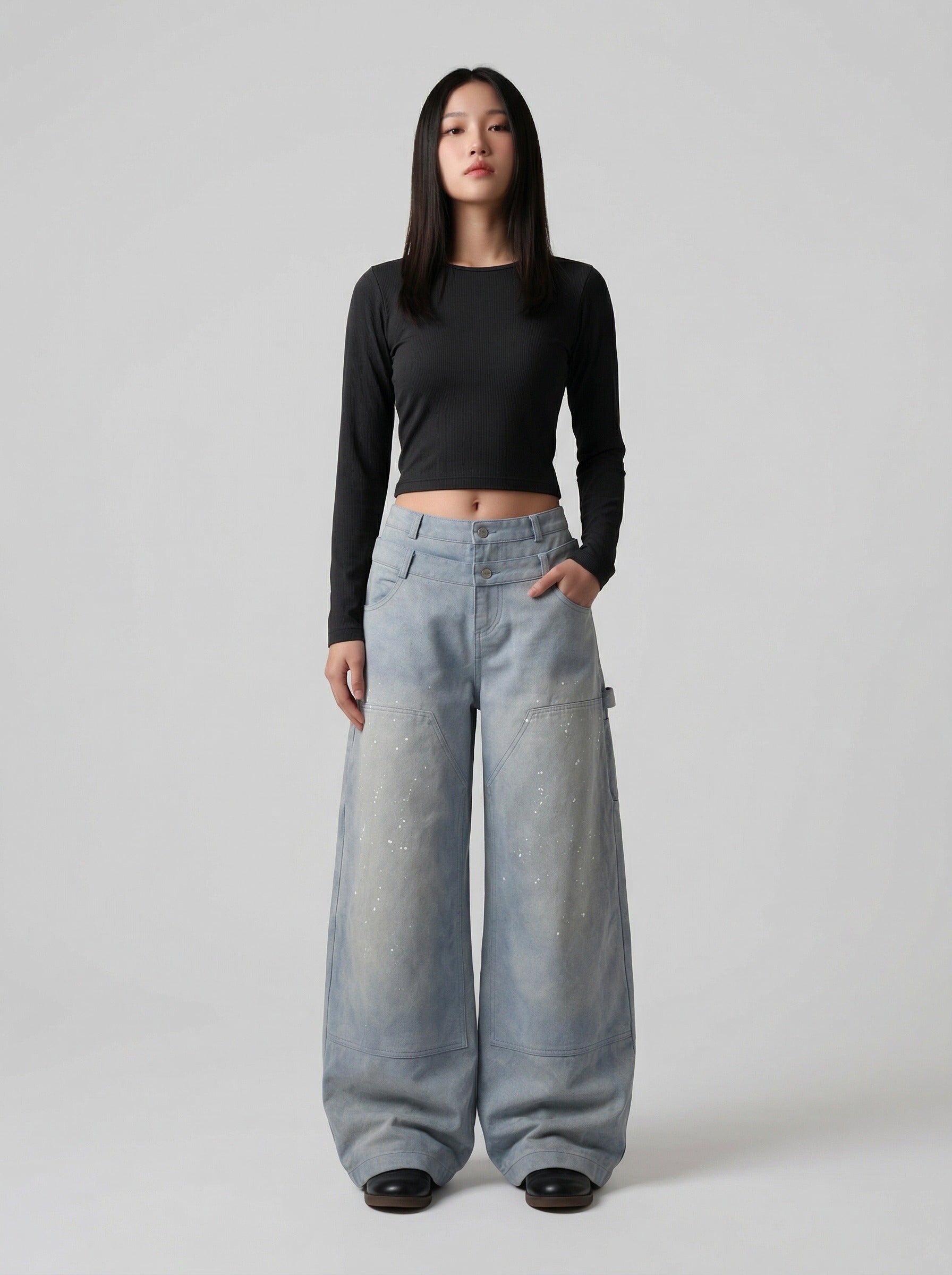 Utility Vibe Wide-Leg Pants