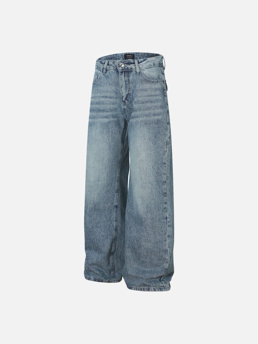 Vaqueros de mezclilla de pernera ancha Vibe