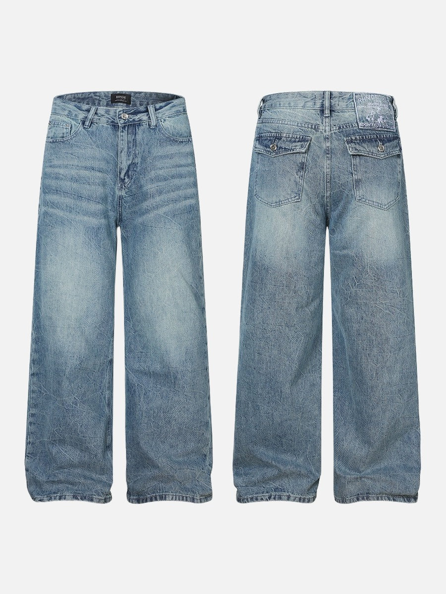 Vaqueros de mezclilla de pernera ancha Vibe