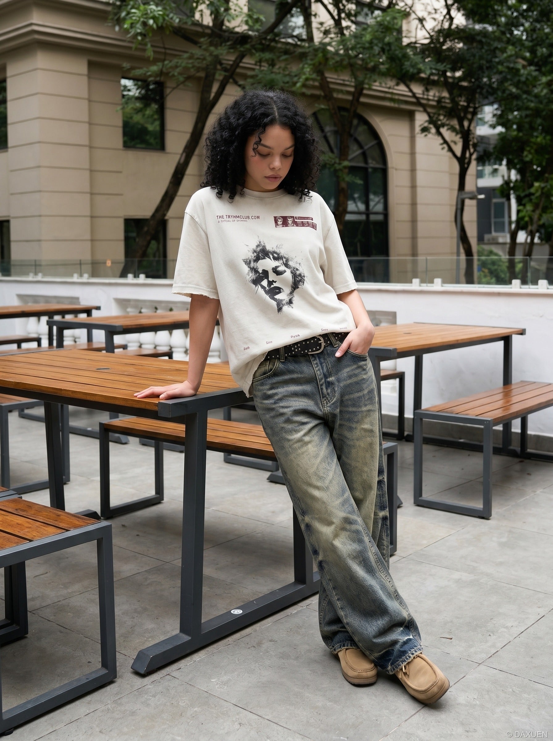 Camiseta gráfica inspirada en el páramo