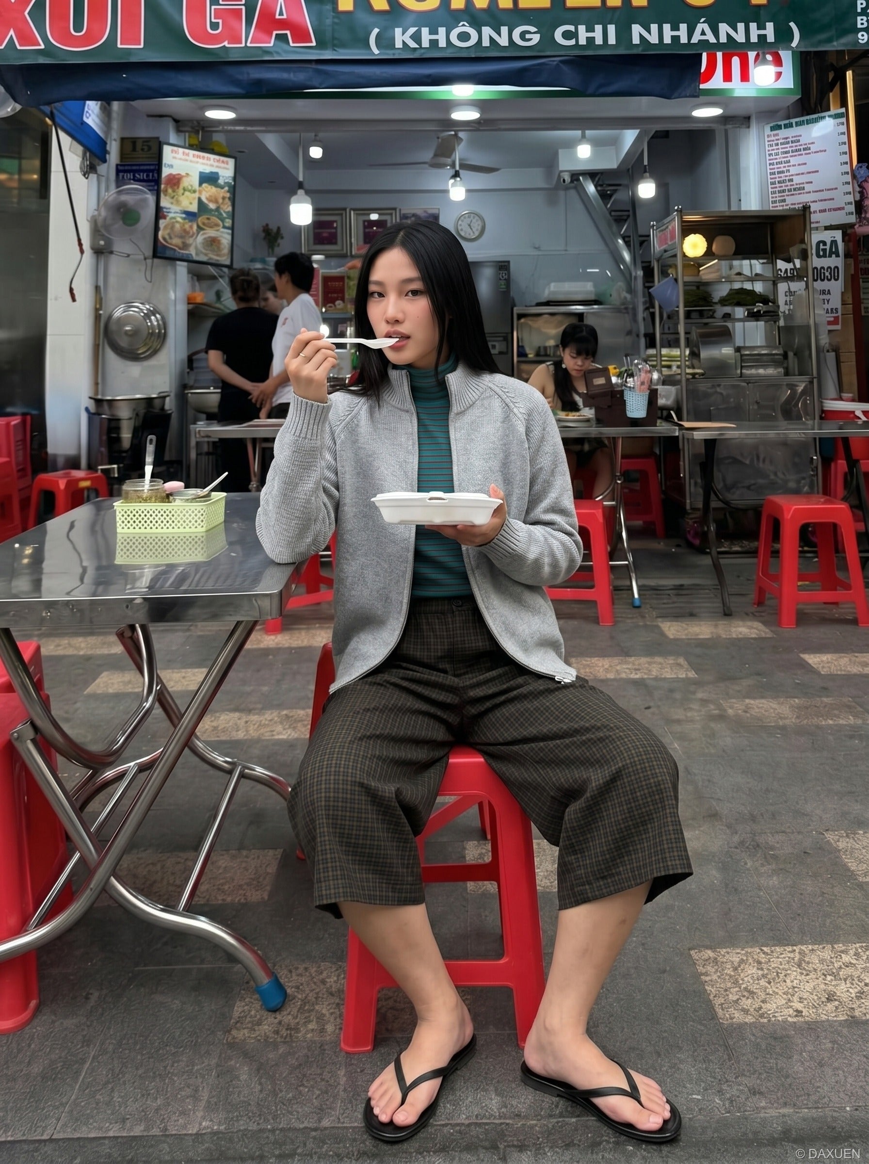 Wide-Leg Plaid Culottes Pants