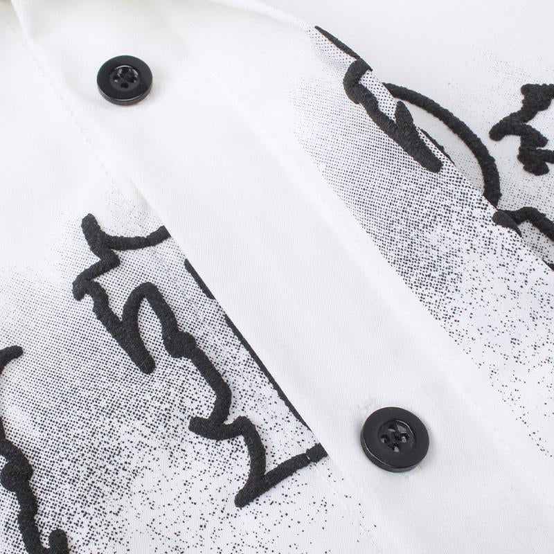 Mountain War "new Trend" Print Shirt
