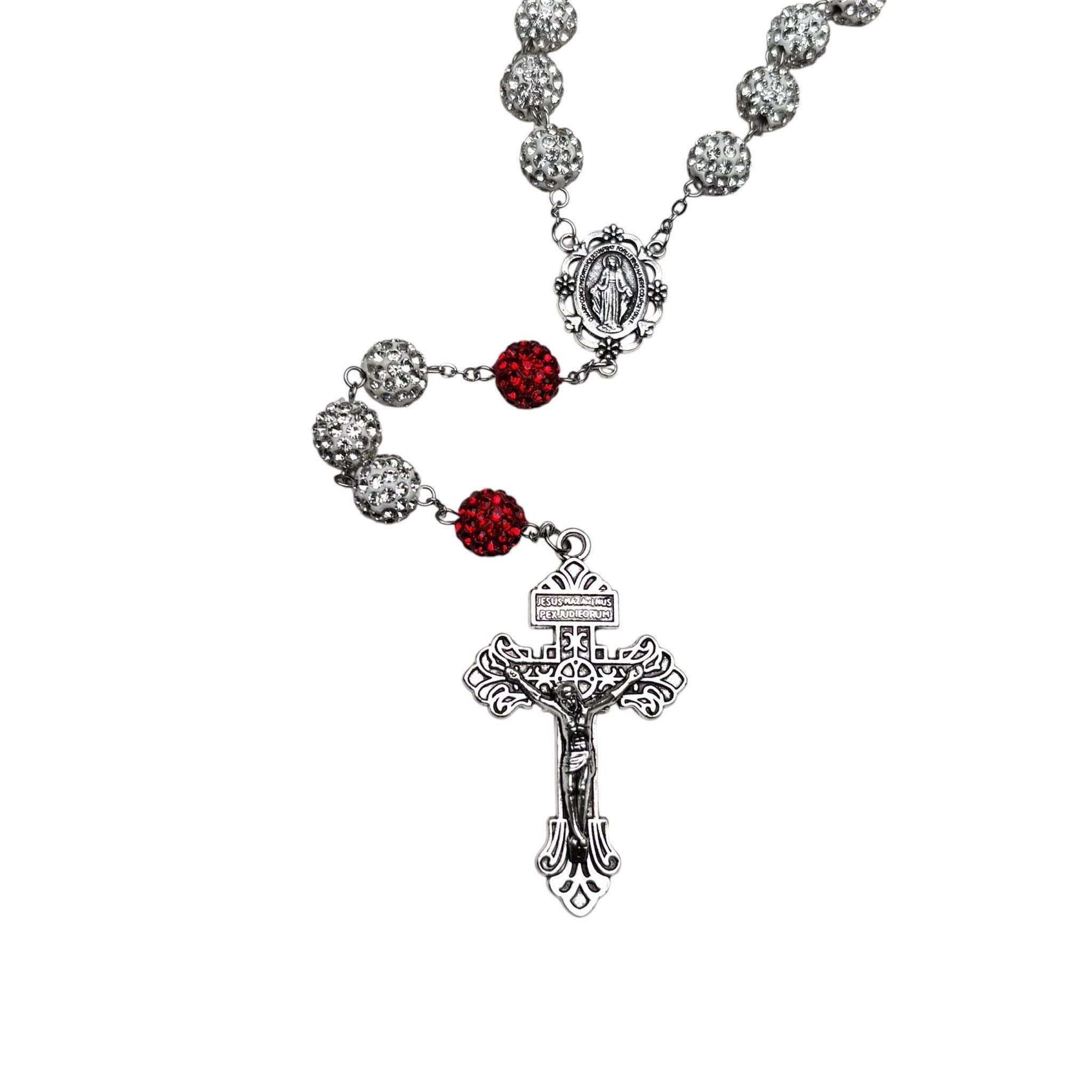 Petite Mini Rhinestone Rosary
