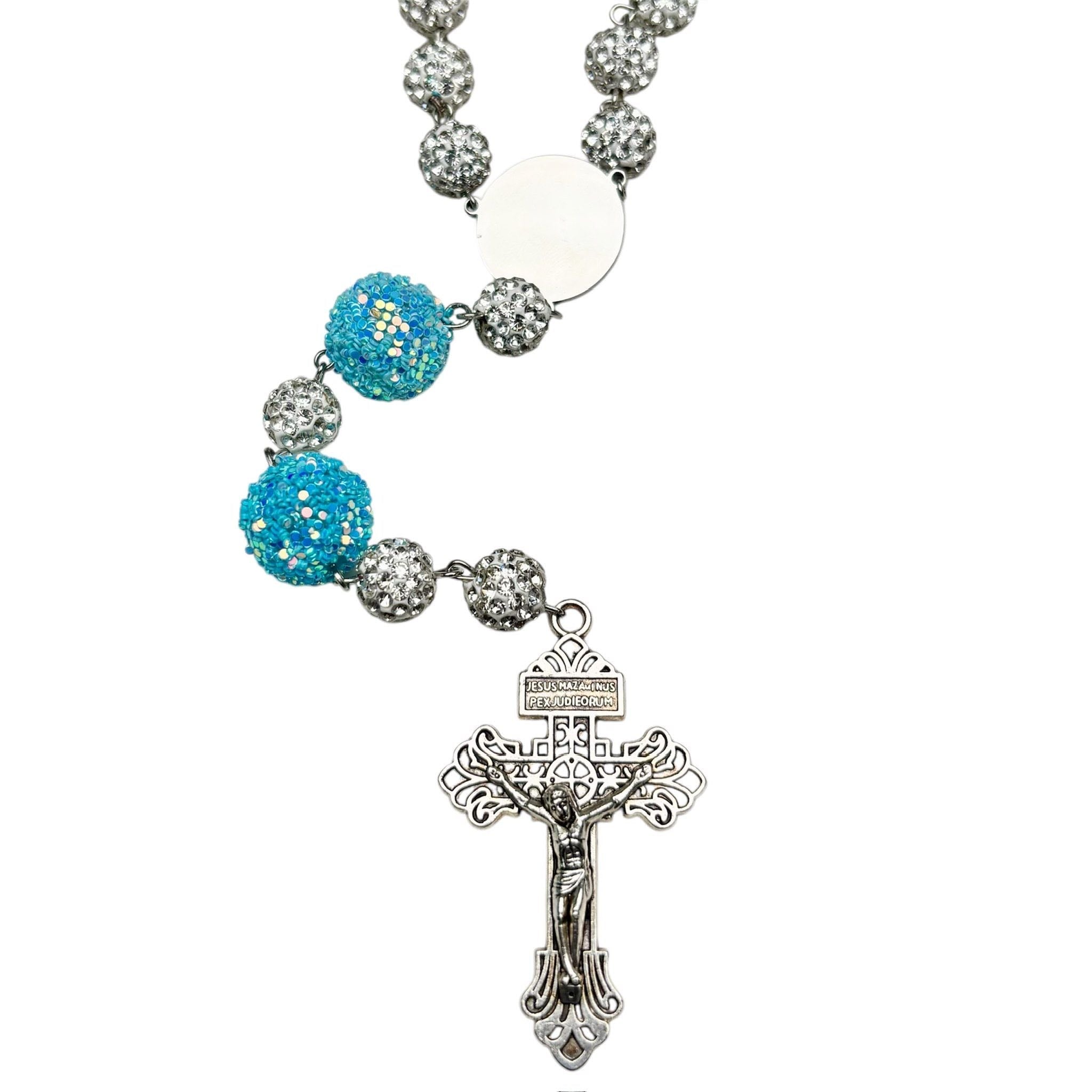 Petite Mini Rhinestone Rosary