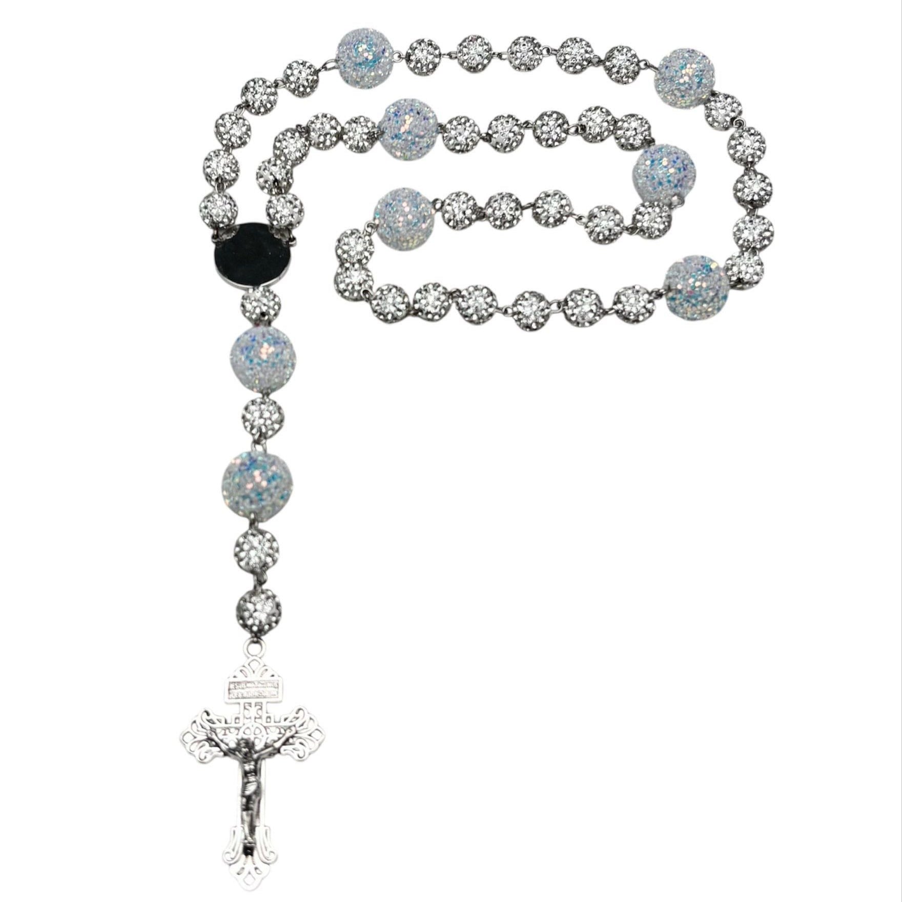 Petite Mini Rhinestone Rosary